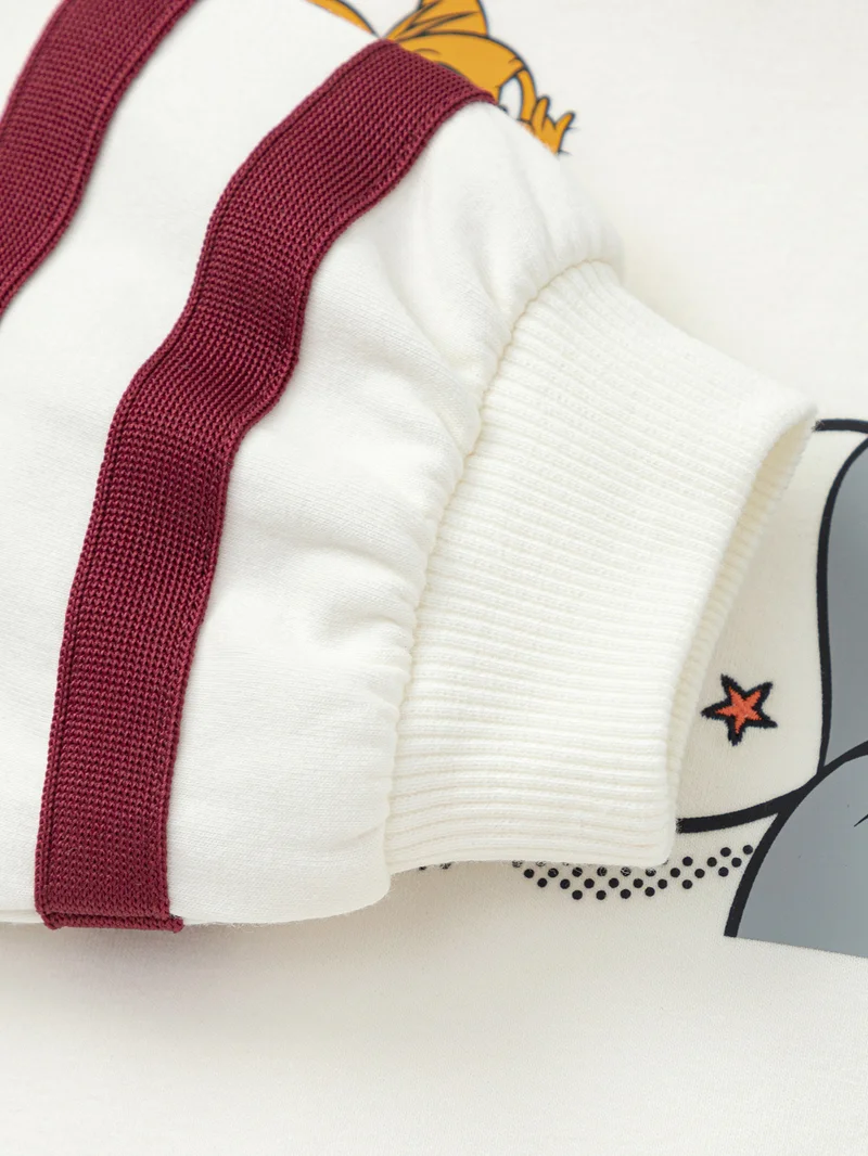 Balabala White Toddler Boys Round neck sweatshirt for Men | Best Price UAE